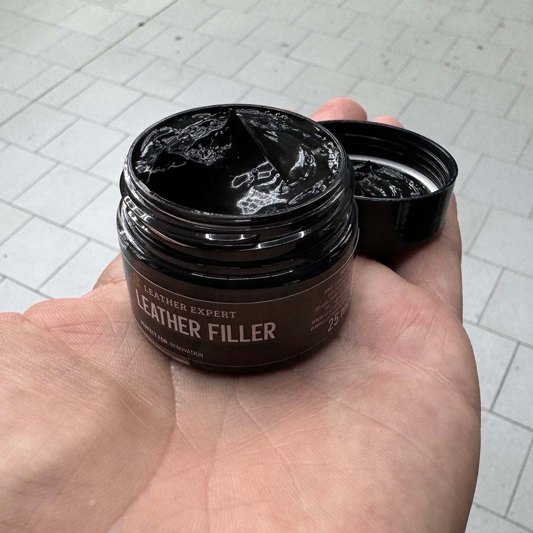 Stucco Nero Per Pelle Leather Filler by Leather Expert